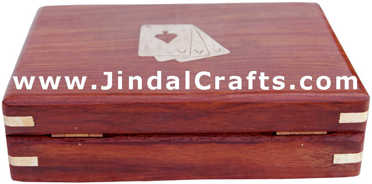 Double Card Box - Indian Traditional Wooden Game
