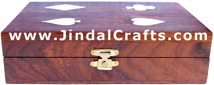 Double Card Box - Indian Traditional Wooden Game