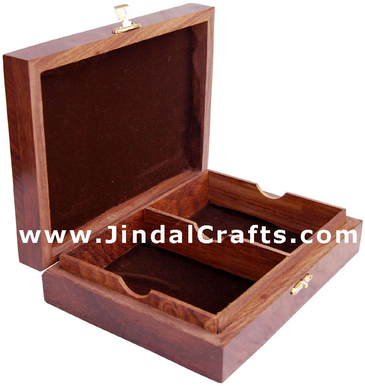 Double Card Box - Indian Traditional Wooden Game