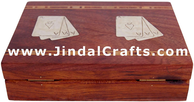 Double Card Box - Indian Traditional Wooden Game