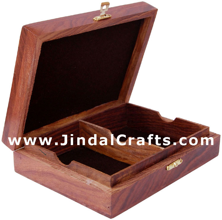 Double Card Box - Indian Traditional Wooden Game