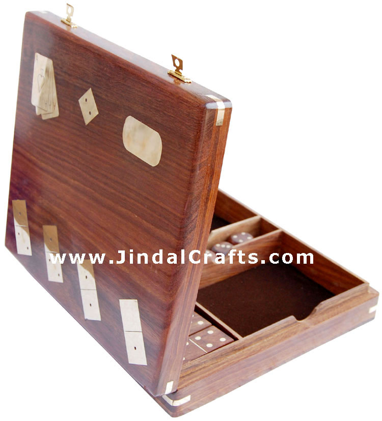 Tarot Card / Dice / Domino Box - India Traditional Game