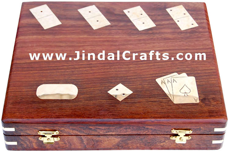 Tarot Card / Dice / Domino Box - India Traditional Game