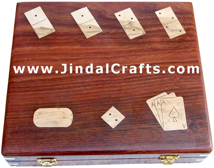 Tarot Card / Dice / Domino Box - India Traditional Game
