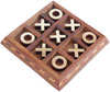 Tic Tac Toe - Indian Traditional Wooden Game