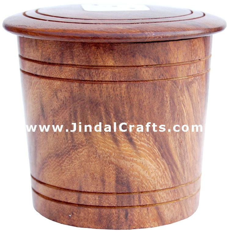 Dice Templar - Indian Traditional Wooden Game Wood Dice Cup