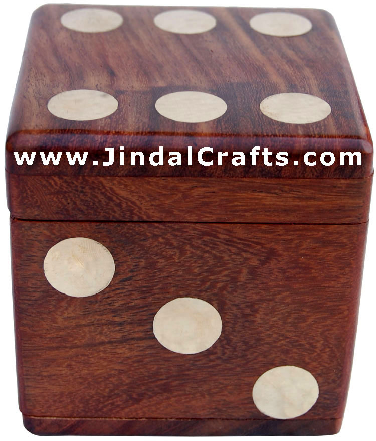 Dice Box - Indian Traditional Wooden Game