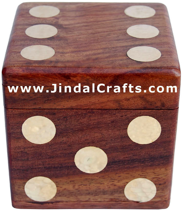 Dice Box - Indian Traditional Wooden Game