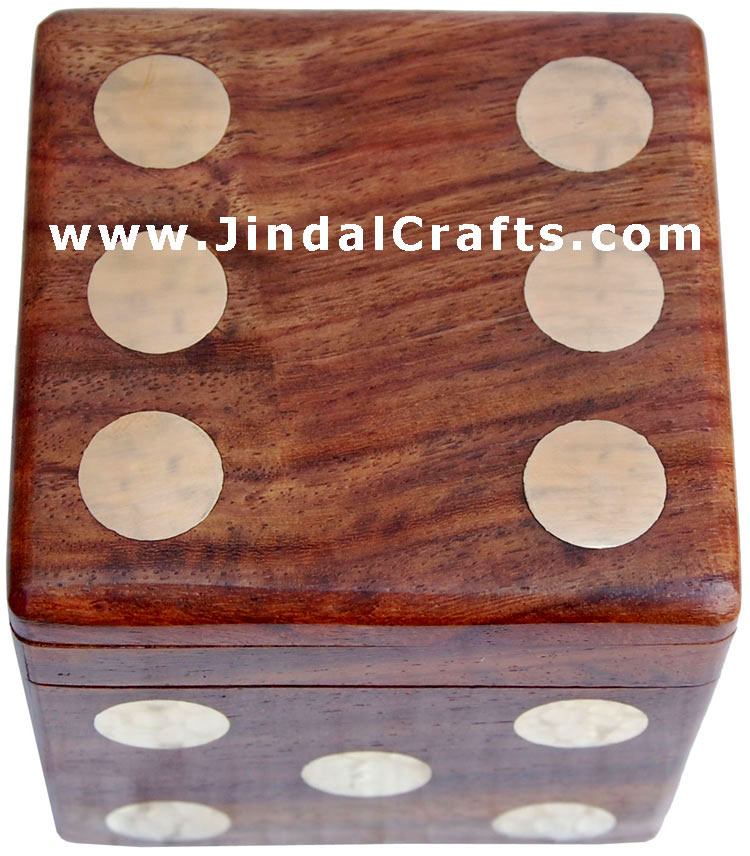 Dice Box - Indian Traditional Wooden Game