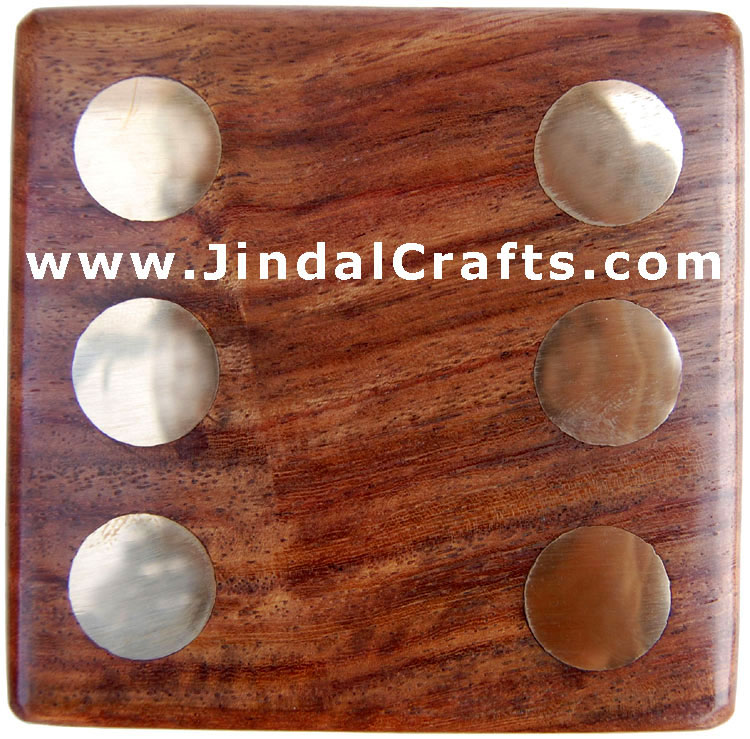 Dice Box - Indian Traditional Wooden Game