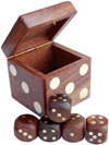 Dice Box - Indian Traditional Wooden Game