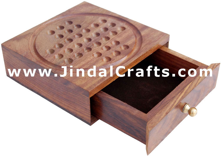 Solitaire Game -  - Indian Traditional Wooden Game