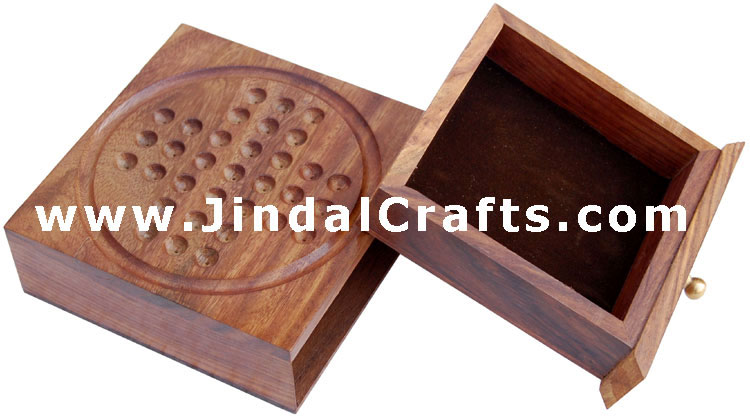 Solitaire Game -  - Indian Traditional Wooden Game
