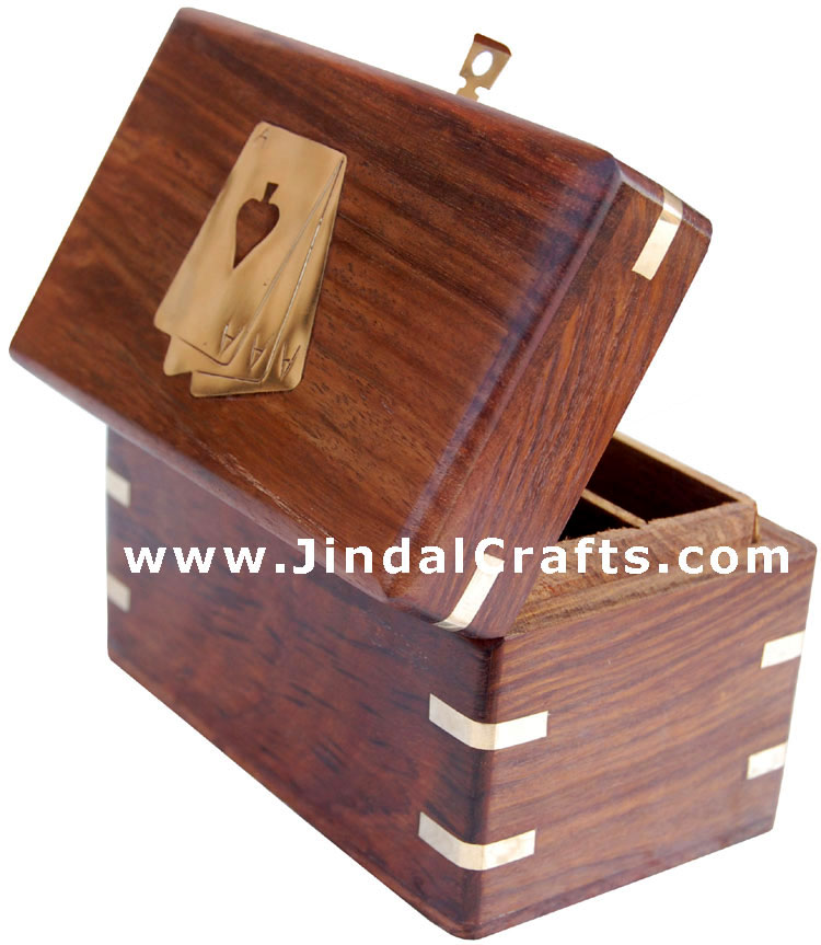 Double Card Box - Indian Traditional Wooden Game
