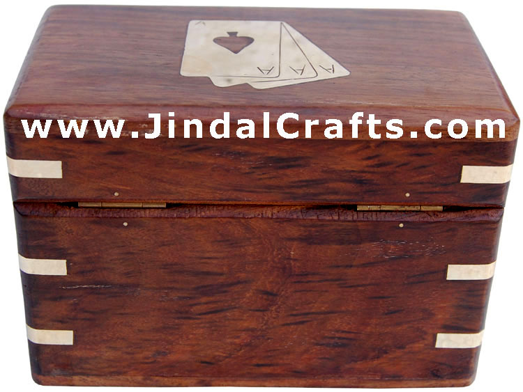 Double Card Box - Indian Traditional Wooden Game