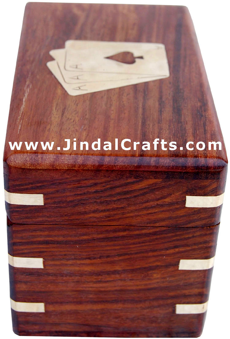 Double Card Box - Indian Traditional Wooden Game