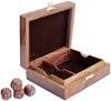 Card / Dice Box - Indian Traditional Wooden Game