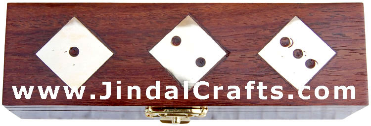 Dice Box - Indian Traditional Wooden Game