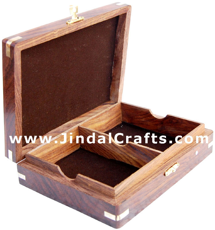 Double Card Box - Indian Traditional Wooden Game