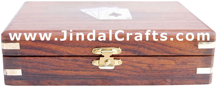 Double Card Box - Indian Traditional Wooden Game