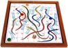 Wooden Snakes and Ladders - Indian Trational Games