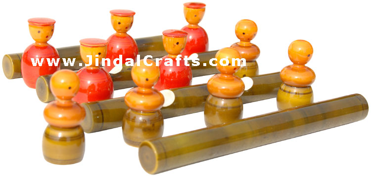 Tic Tac Toe - Handmade Handpainted Wooden Indian Game