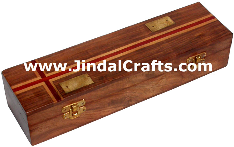 Double Nine Dominos Game Traditional Wood Hand Crafted