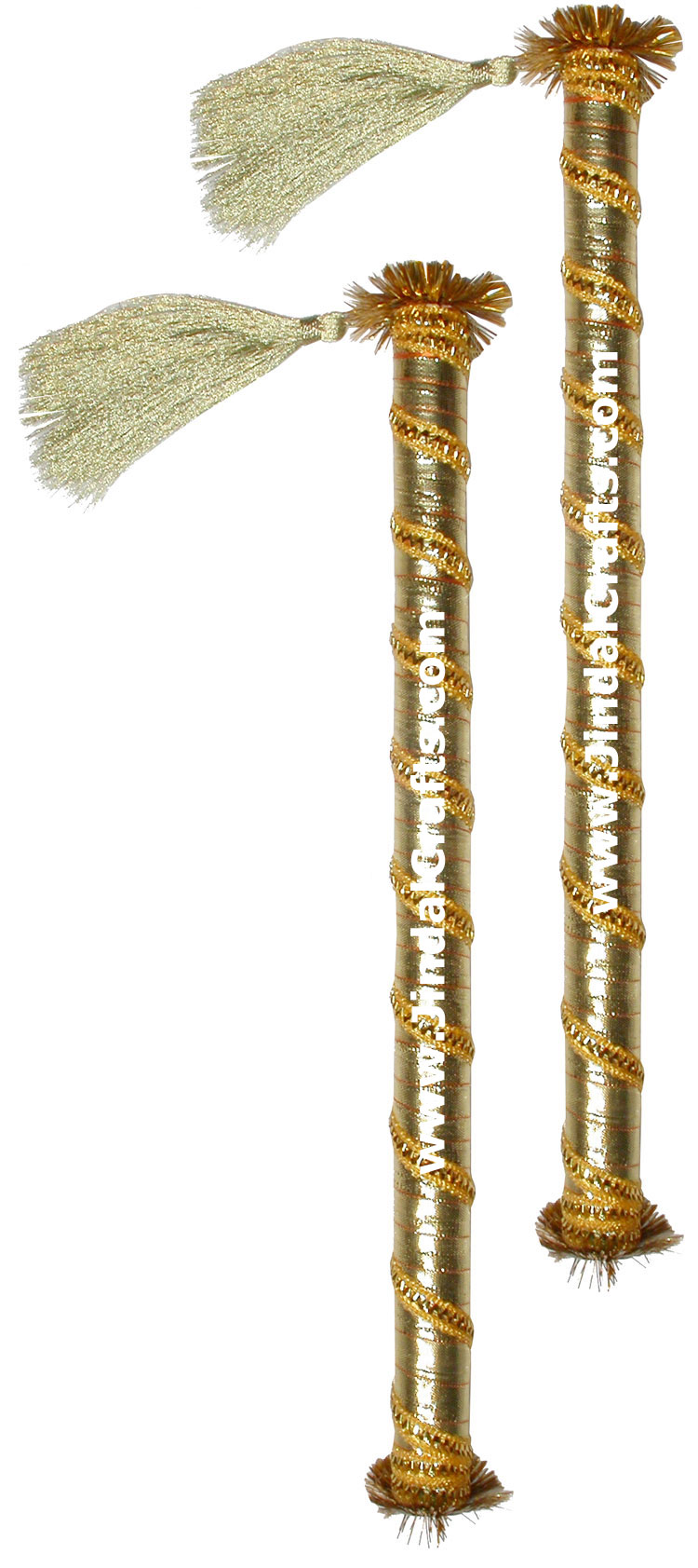 Dandiya - Wooden Sticks for Gujarati Folk Dance Garba