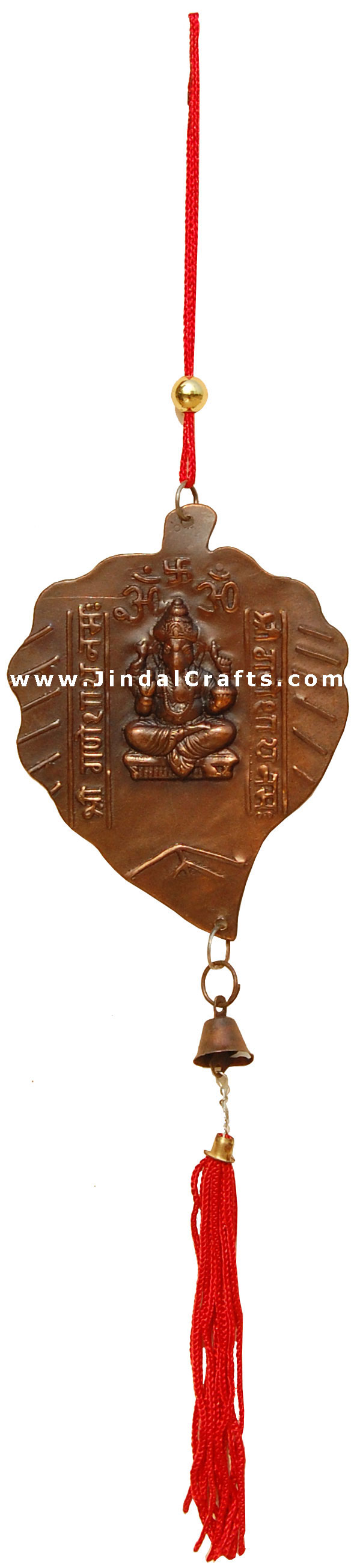 Lord Ganesha Hanging - Metal made Hindu Artifact