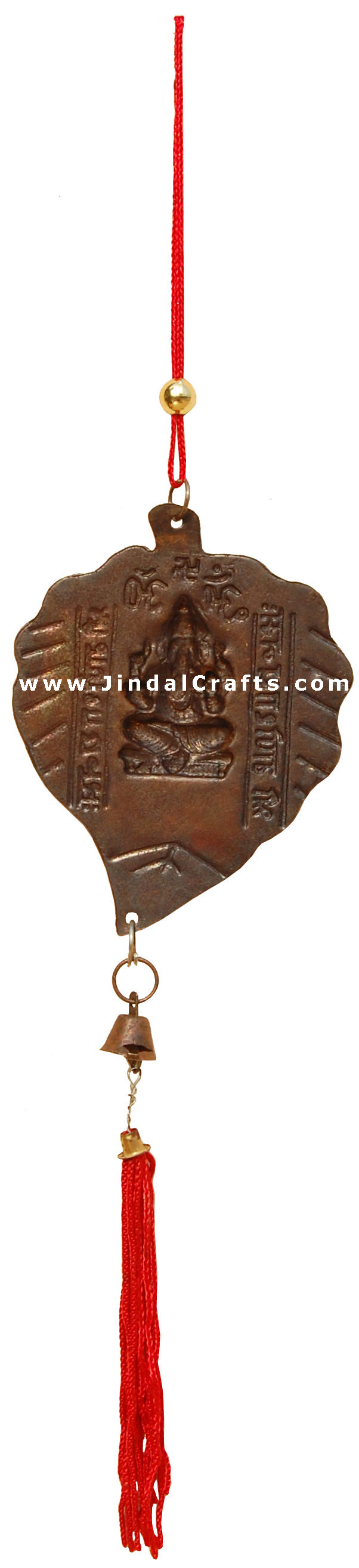 Lord Ganesha Hanging - Metal made Hindu Artifact