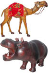 Indian handicraft has its fascination all over globe and when leather is used for animals. We have a large range of Leather Stuffed Animals of high quality.
